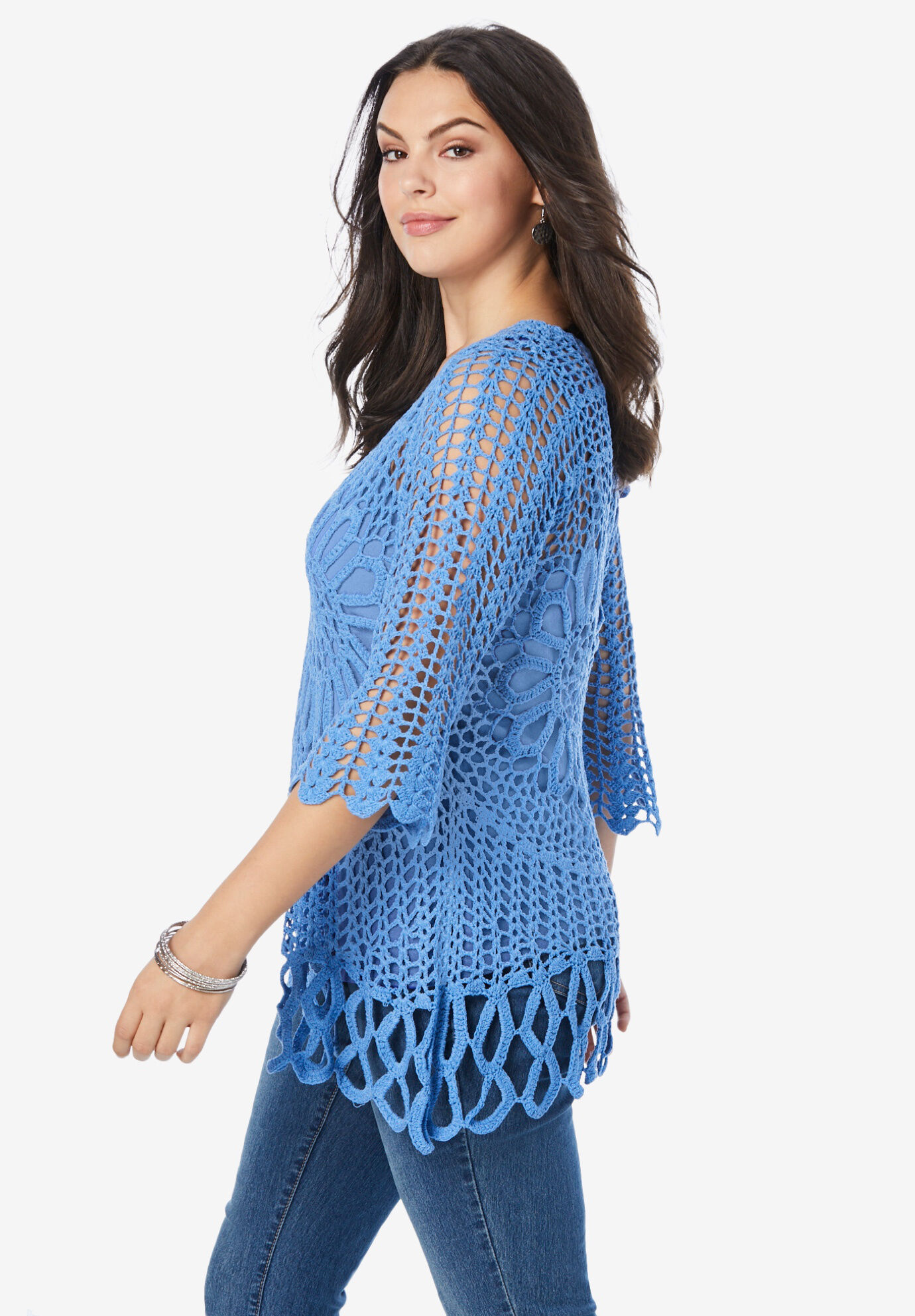 Starburst Crochet Sweater | Swimsuits For All