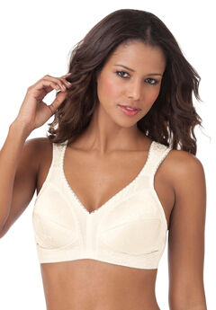 Playtex Women's Secrets Shapes & Supports Balconette Full-Figure Underwire  Bra US4823 : : Clothing, Shoes & Accessories