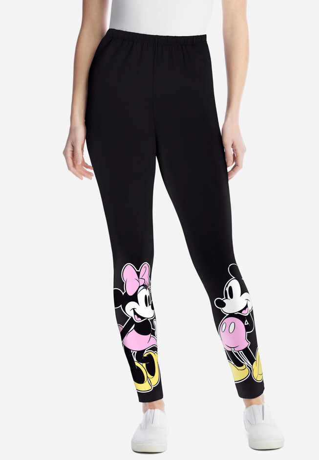 Minnie Mouse Leggings Disney Leggings Minnie Yoga Pants Disney Yoga Pants  Yoga Pants Yoga Leggings Minnie Yoga Leggings 