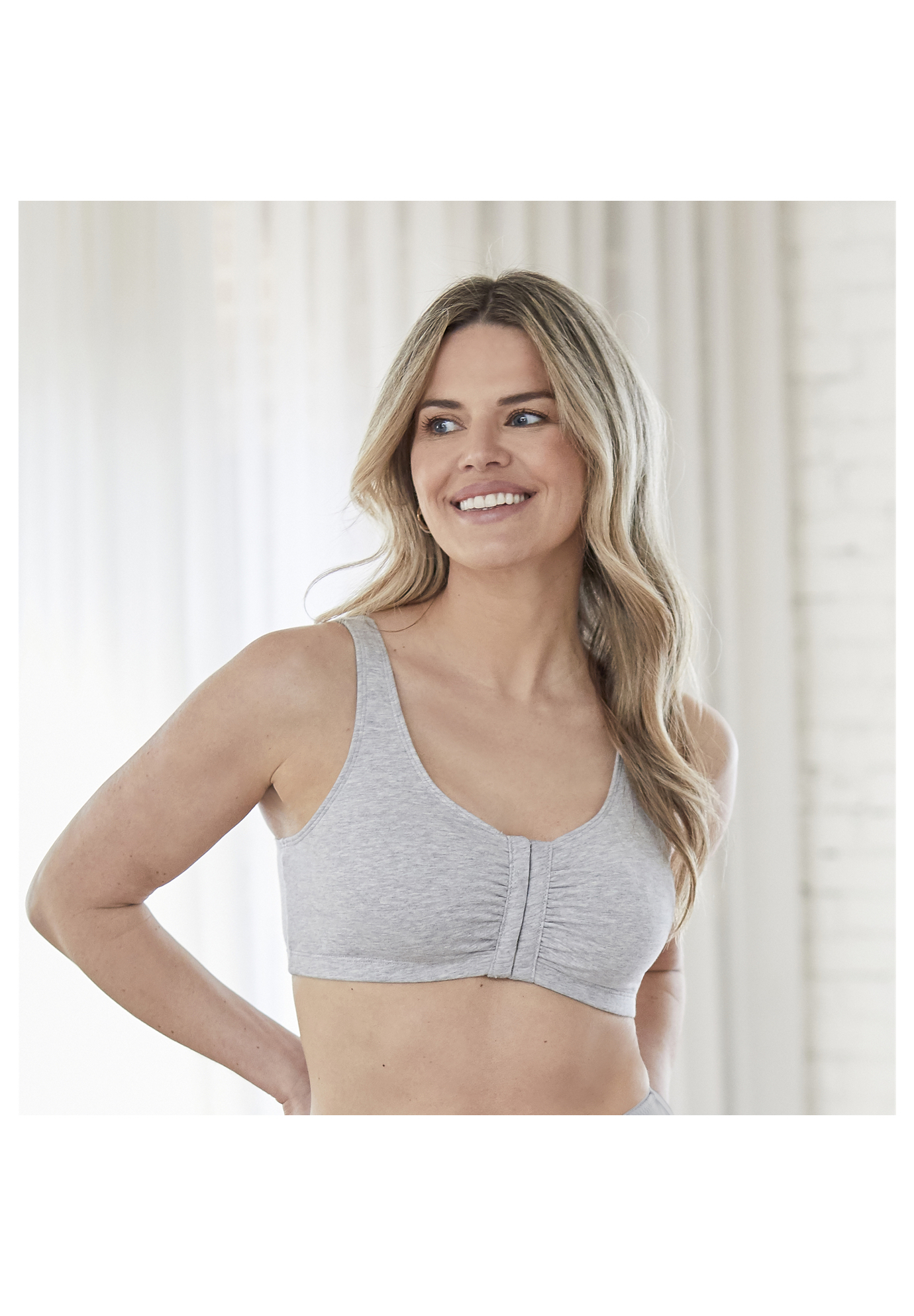 Full Figure Plus Size Magiclift Natural Shape Support Bra Wirefree #1010 Bra