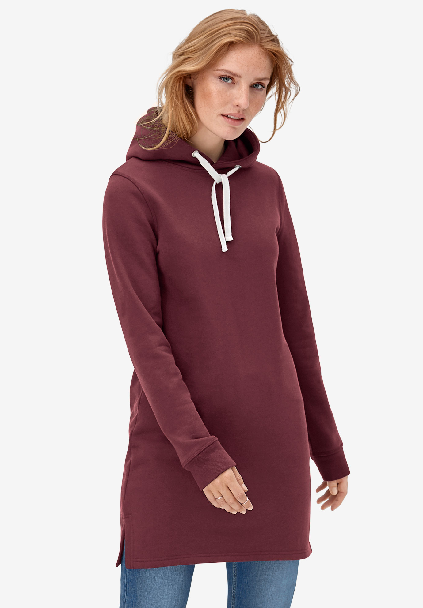 Hooded Sweatshirt Tunic Swimsuits For All 