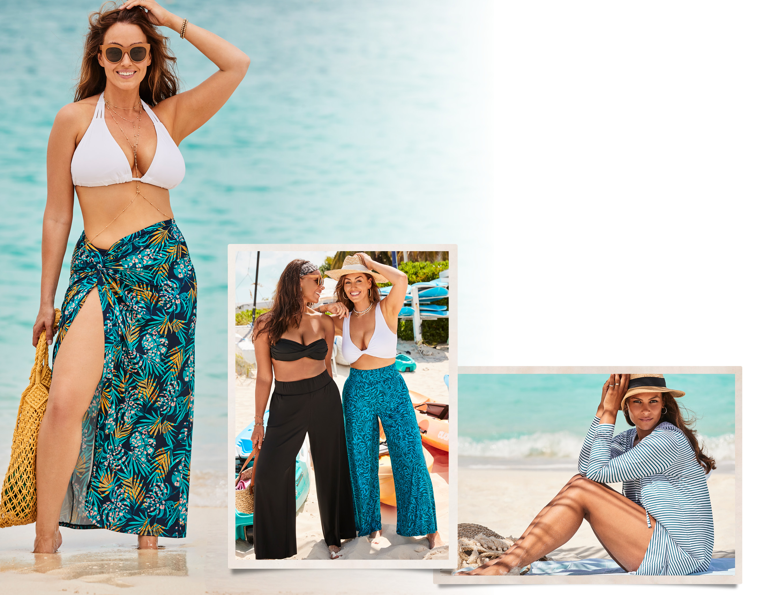 Kim Gravel x Swimsuits For All Sarong Front 1-Piece Suit